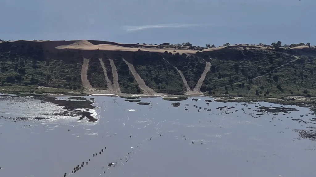 Plane landscape