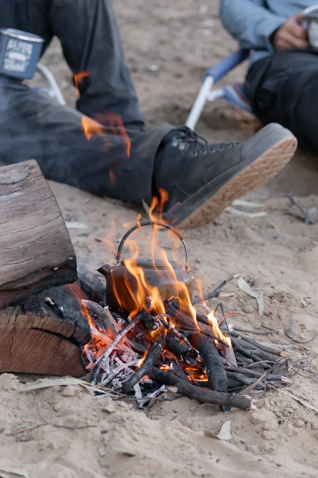 Riverbank fire