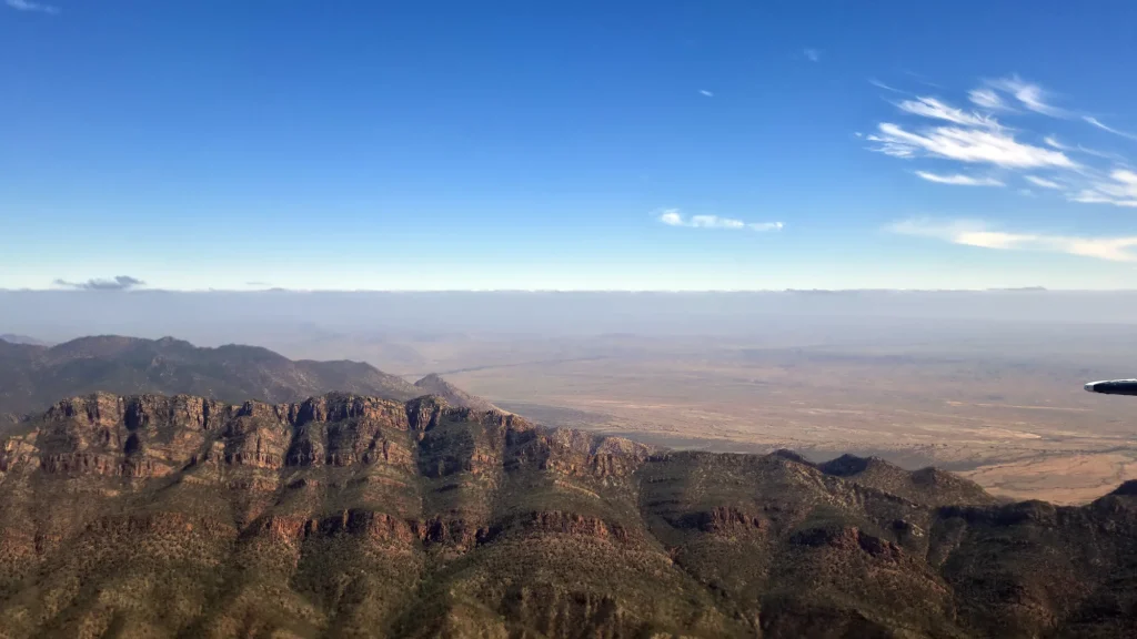 Stunning plane lanscape
